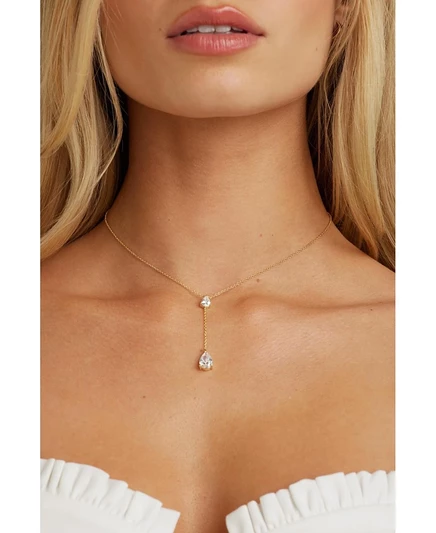 Подвеска из хрусталя Lane Crystal золотая