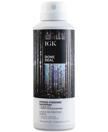 Стойкий финишный лак для волос IGK Hair Done Deal, 5 унций, без цвета