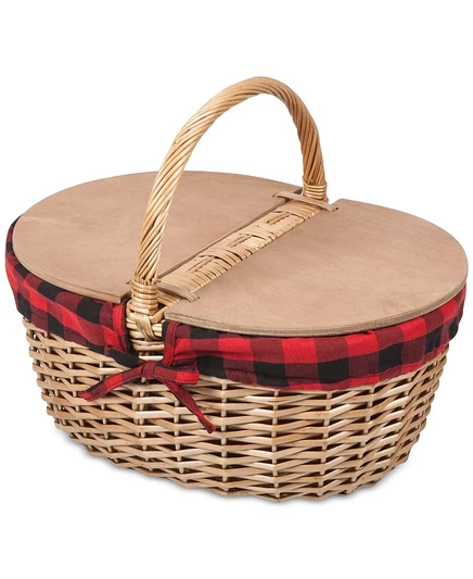 Корзина для пикника Picnic Time Country, красно-черная