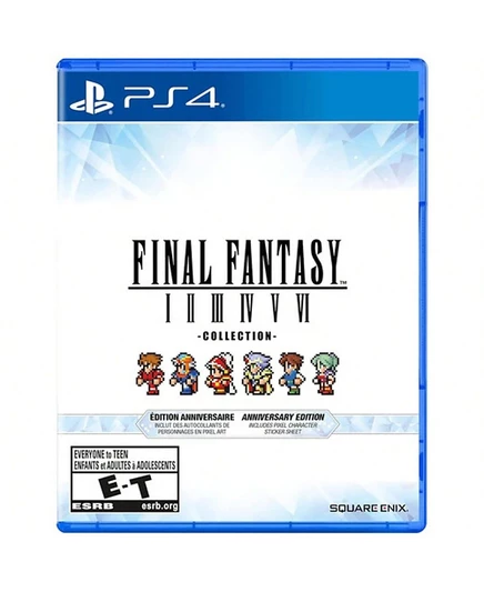 Видеоигра Square-Enix Final Fantasy I–VI Collection Anniversary Edition для PS4