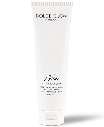Мерцающий топпер Dolce Glow от Isabel Alysa Mia, 4 жидких унции, без цвета