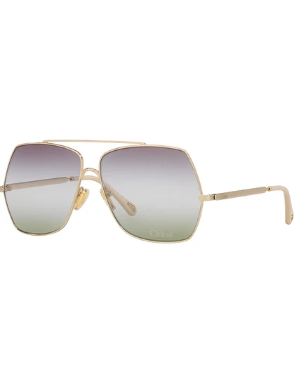 Женские солнцезащитные очки Chloe CH0278S, золотистые