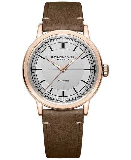 Мужские часы Raymond Weil Millesime, коричневый ремешок