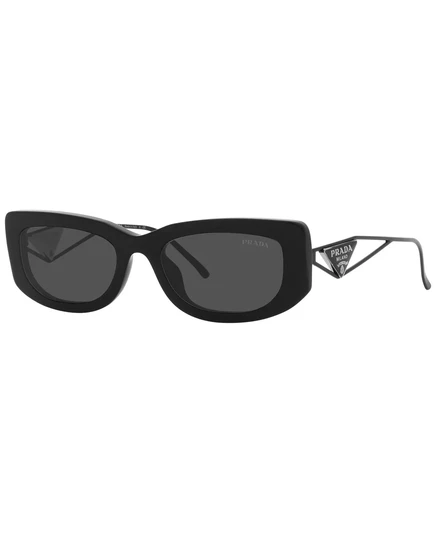 Прямоугольные женские солнцезащитные очки Prada Symbole, PR 14YS black