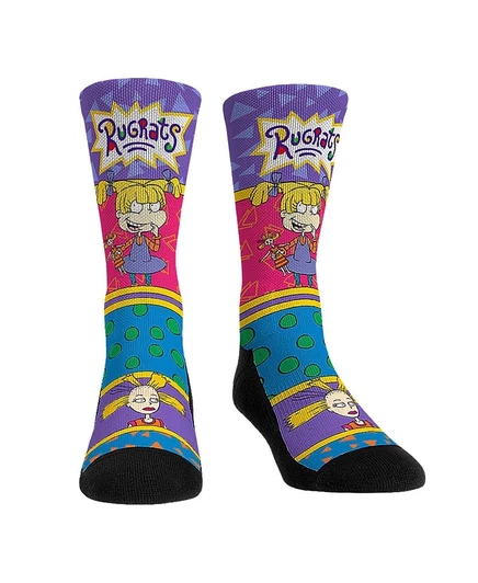 Унисекс носки Rock Em Rugrats Angelica, черные