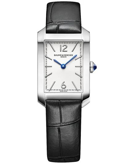 Женские часы Baume & Mercier Hampton, 35×22 мм, черный