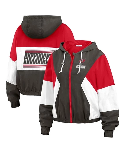 Женская ветровка WEAR Erin Andrews Buccaneers, многоцветная