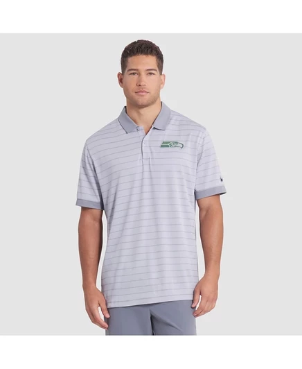 Мужская поло Nike Seattle Seahawks Sideline Victory Dri-FIT, серая
