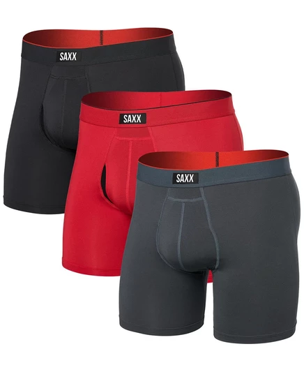  Мужские мультиспортивные трусы-боксеры 3-Pk. Трусы-боксеры из плотной сетки sunset red