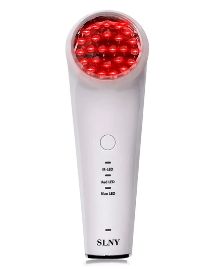 Прибор для лица Solaris Laboratories NY LED (ИК/красн./син.), белый