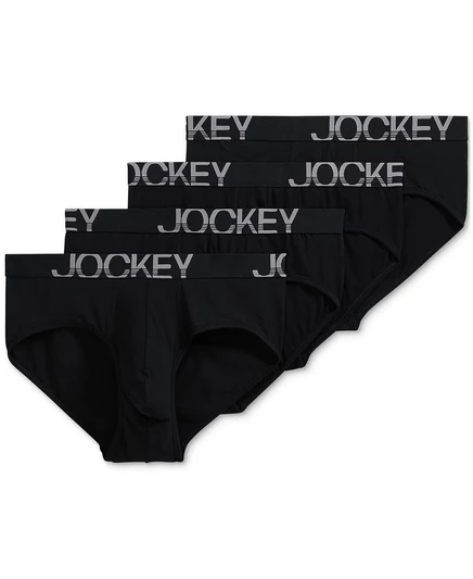 Мужские трусы Jockey ActiveStretch, 4 шт., черные