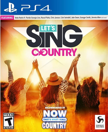 Видеоигра Deep Silver Let's Sing Country для PlayStation 4