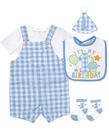 Комплект для мальчика Baby Essentials 5 предметов, голубой