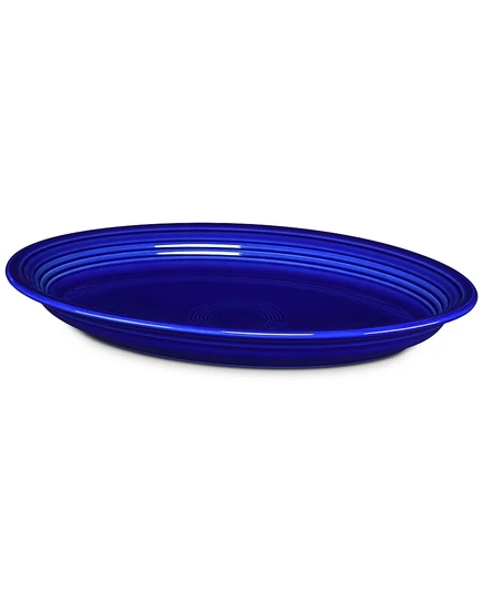 Сервировочное блюдо Fiesta Large Oval 34,6 см, голубое