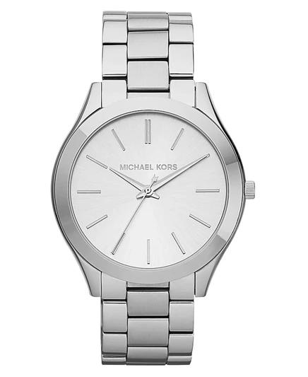 Унисекс часы Michael Kors Runway Slim 42 мм, серебристые