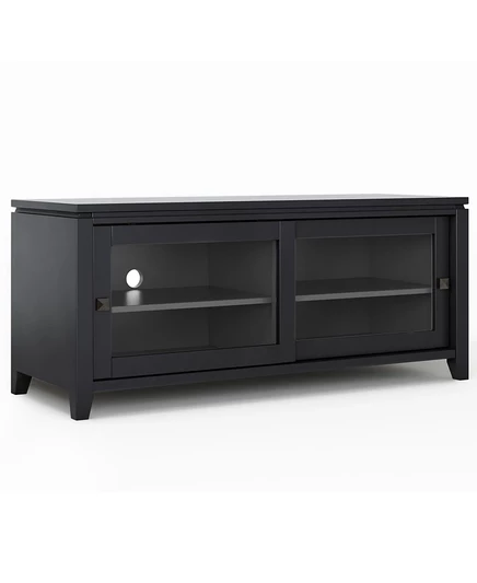 Тумба под ТВ Simpli Home Cosmopolitan 72″, черная