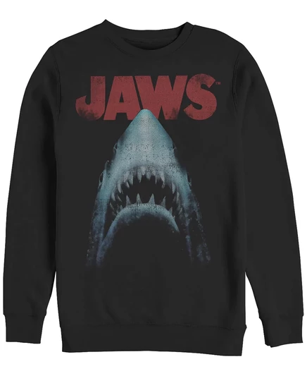 Мужской пуловер Fifth Sun Jaws Poster, черный