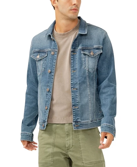 Мужская джинсовая куртка Silver Jeans Co., синяя