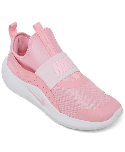 Кроссовки для бега Nike Little Girls Flex Runner 4 без шнуровки от Finish Line pink