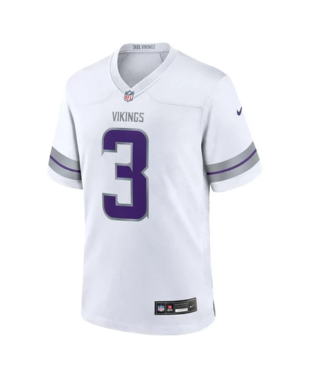 Мужская футболка Nike Jordan Addison White Minnesota Vikings для альтернативных игроков white