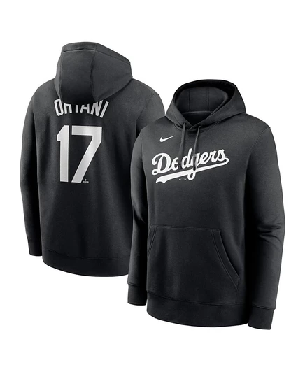 Мужское худи Nike Ohtani Dodgers, черное