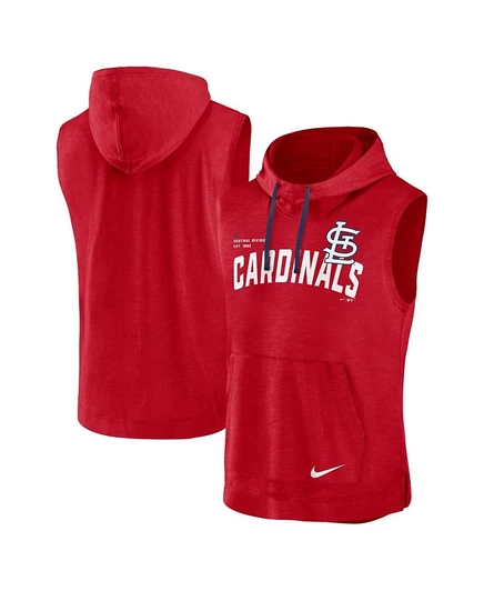 Мужская майка с капюшоном Nike St. Louis Cardinals, красная