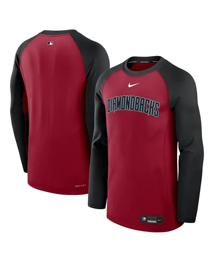 Мужская футболка Nike Arizona Diamondbacks, красно-черная
