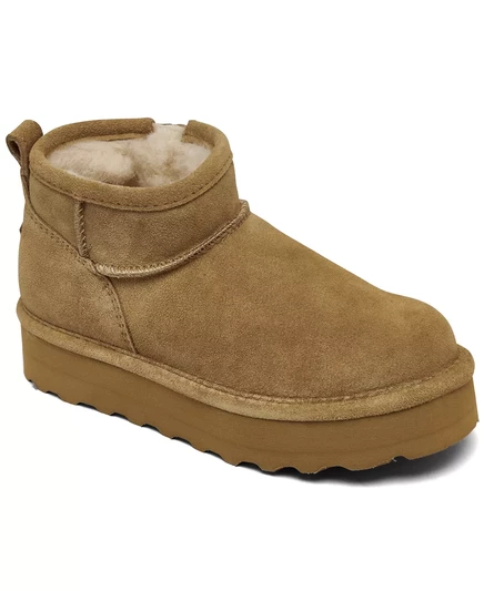 Зимние ботинки Bearpaw Little Girls в стиле ретро на короткой платформе от Finish Line iced coffee