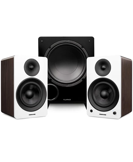 Акустическая система Fluance Ai61 + DB10 2.1 активная, коричневая