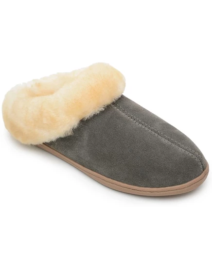 Женские мюли Minnetonka Sheepskin, овчина, серые