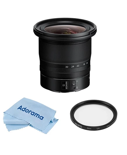 Объектив Nikon NIKKOR Z 14–30mm f/4 S с фильтром, черный