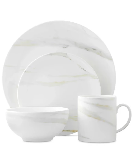 Набор для сервировки стола из 4 предметов Vera Wang Wedgwood Venato Imperial Collection multi