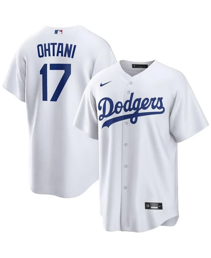 Мужская домашняя джерси Nike Shohei Ohtani Dodgers, белая