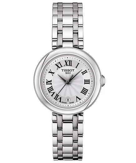 Женские часы Tissot Bellissima, 26 мм, белый циферблат