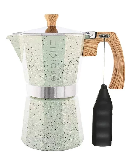 Кофейный набор Grosche Milano Stone: мока и вспен., зеленый