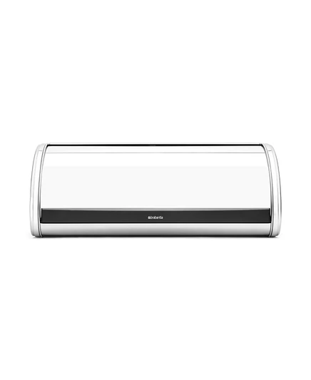 Хлебница Brabantia большая с роллетной крышкой, серебристая