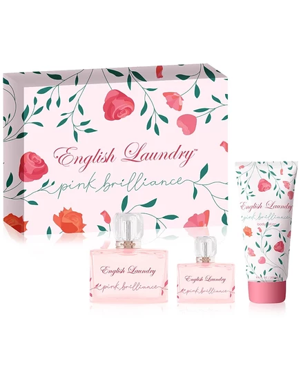 Английское белье для стирки, 3 шт. Подарочный набор Pink Brilliance без цвета