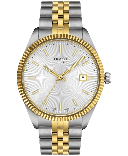 Мужские часы Tissot Ballade 40 мм, двухцветные сталь
