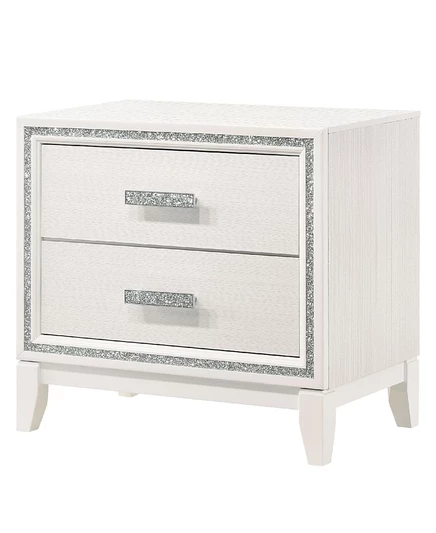 Прикроватная тумба Acme Furniture Haiden, белая