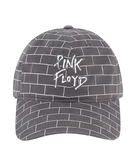 Мужская бейсболка Pink Floyd Brick All Over Print, серая