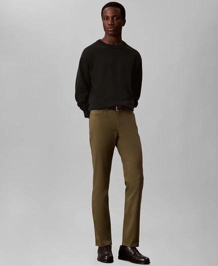 Мужские брюки Calvin Klein Slim Fit, оливковые