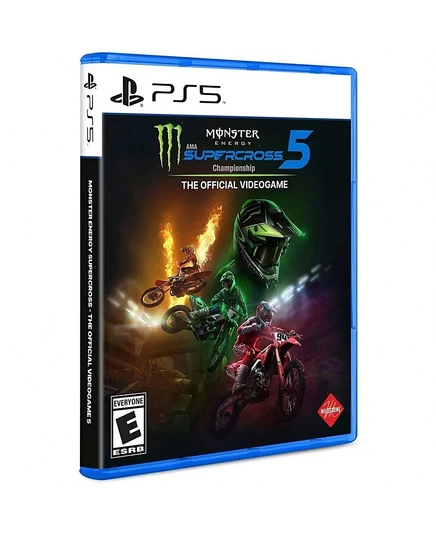 Игра Plaion Monster Energy Supercross 5 для PS5, мульти