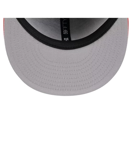 Мужская темно-синяя / оранжевая шляпа New Era Houston Astros с ретро-рисунком 59FIFTY navy, orange