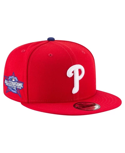 Мужская кепка New Era 9FIFTY Philadelphia Phillies, красная