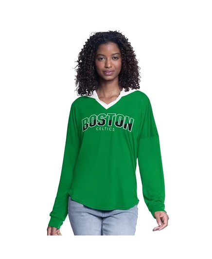 Женская толстовка G-III 4Her by Carl Banks Boston Celtics, зеленая