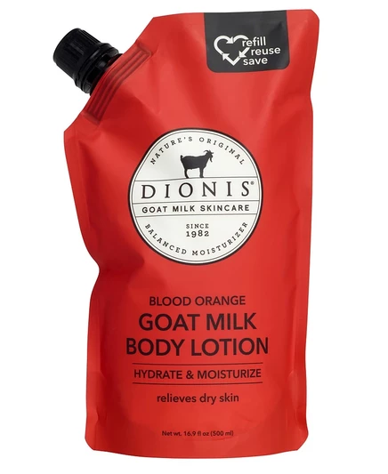 Лосьон для тела с козьим молоком Dionis Blood Orange, 16,9 унций, без цвета