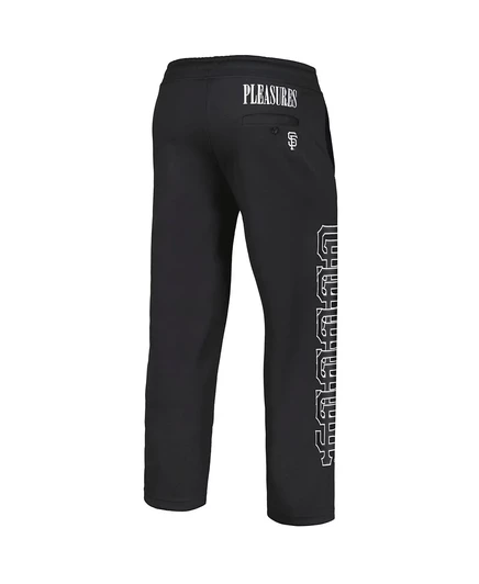 Мужские штаны Pleasures Pitcher SF Giants, черные