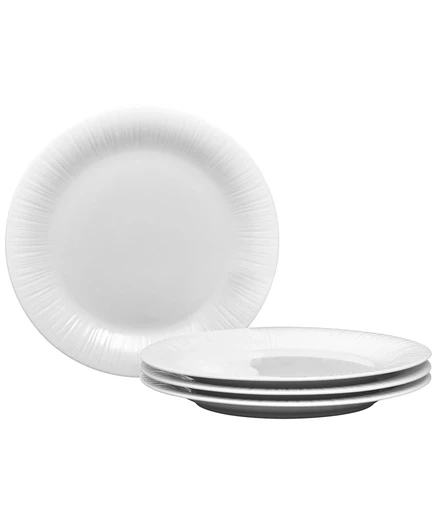 Тарелки Noritake Conifere набор 4 шт. 24 см, белые