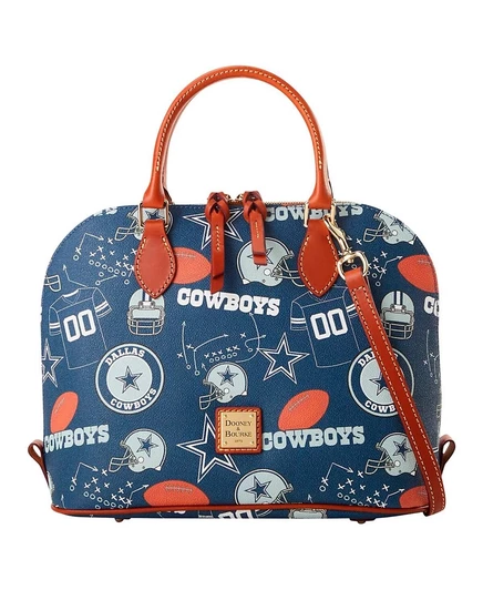 Сумка-сэтчел Dooney & Bourke Dallas Cowboys, синяя