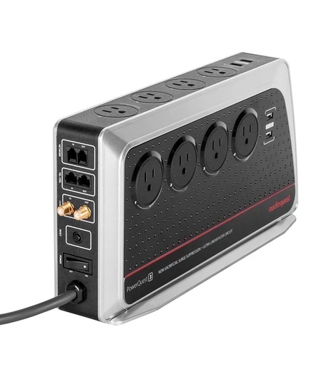 Сетевой фильтр AudioQuest PowerQuest 3 с 8 розетками, черный